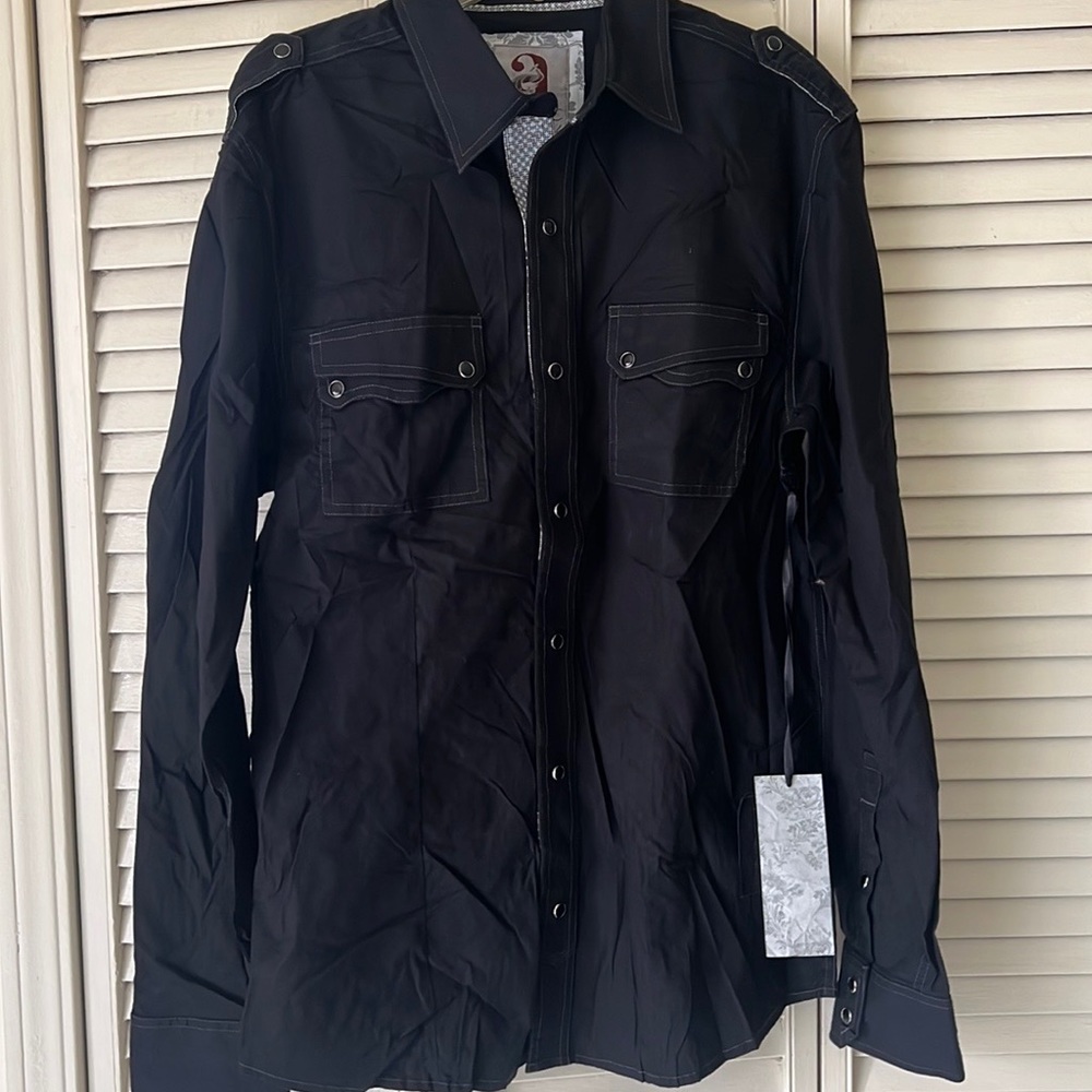 Apartment men’s button down shirt